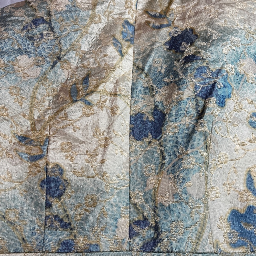 Nipon Boutique Floral Brocade Suit Jacket Coquette Size 10 Coastal Grandma - Picture 11 of 11